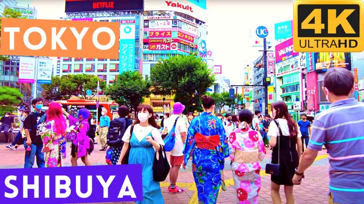 [4K] Amazing Shibuya Center Gai Shopping Street | Shibuya VR Downtown Walk 2021 | Tokyo Japan Walk
