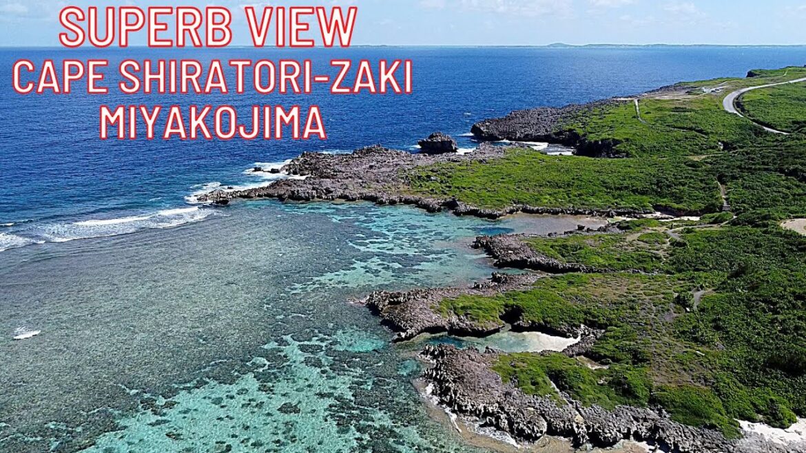 DRONE SHOTS CAPE SHIRATORI-ZAKI MIYAKOJIMA 宮古島,  JAPAN AUTUMN 2022 空撮