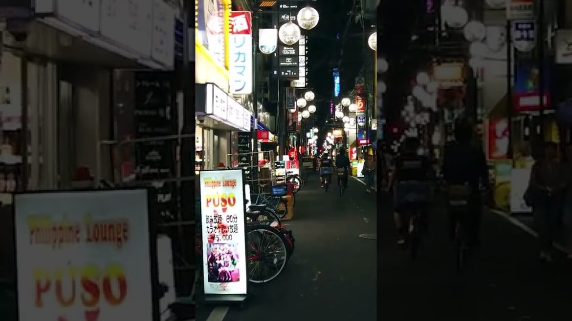 A short walk in Osaka, Japan