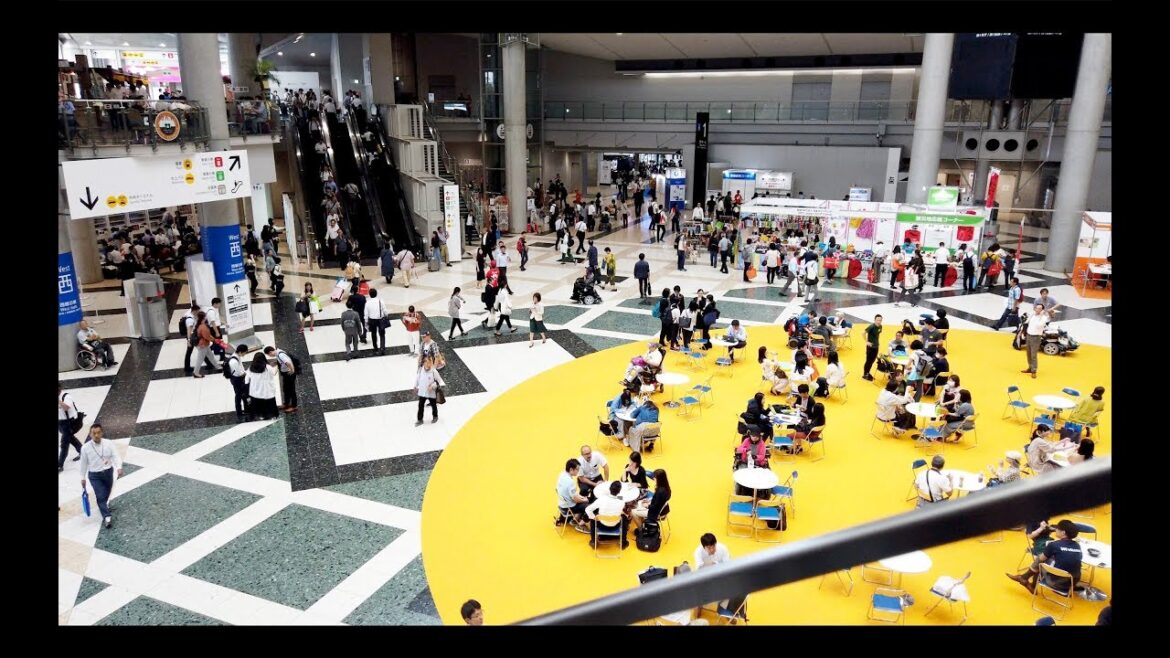 [4K]Walking in Tokyo Big Sight🗼Ariake, Japan [No Commentary]