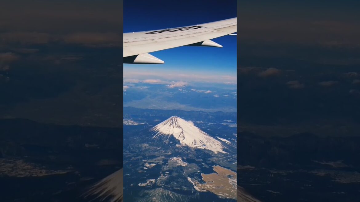 beautiful view of Mount Fuji, Japan #nature