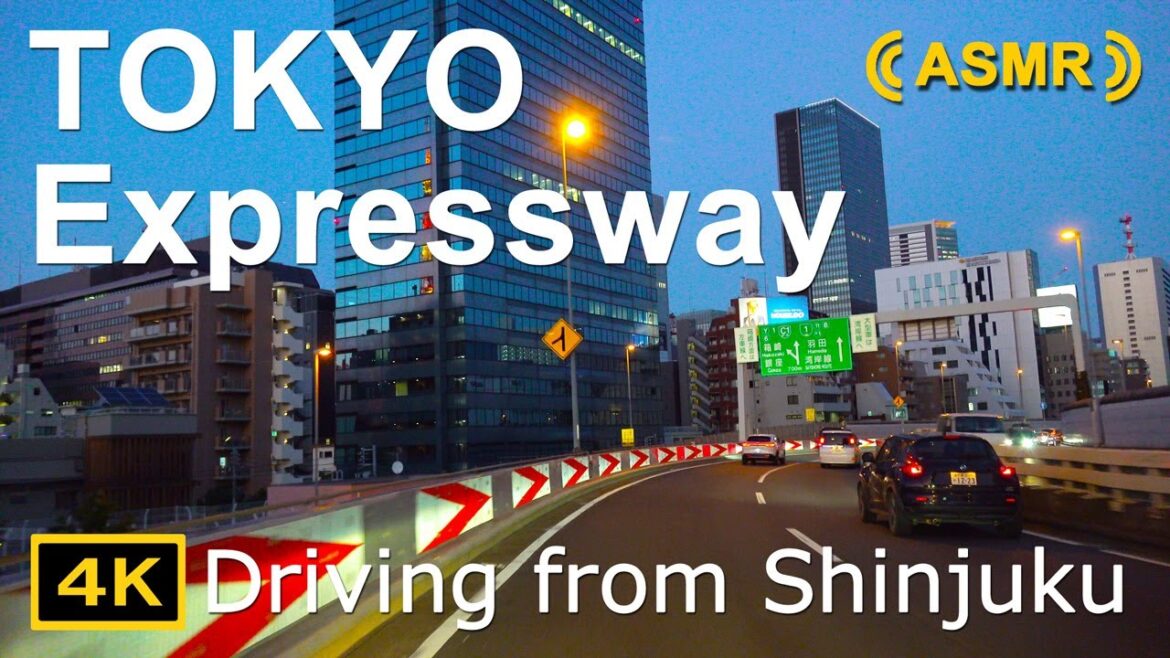Tokyo Drive 4K Met.Expressway 1lap from Shinjuku🎵ASMR Tokyo Drive 4K Met.Expressway 1lap from Shinjuku🎵ASMR