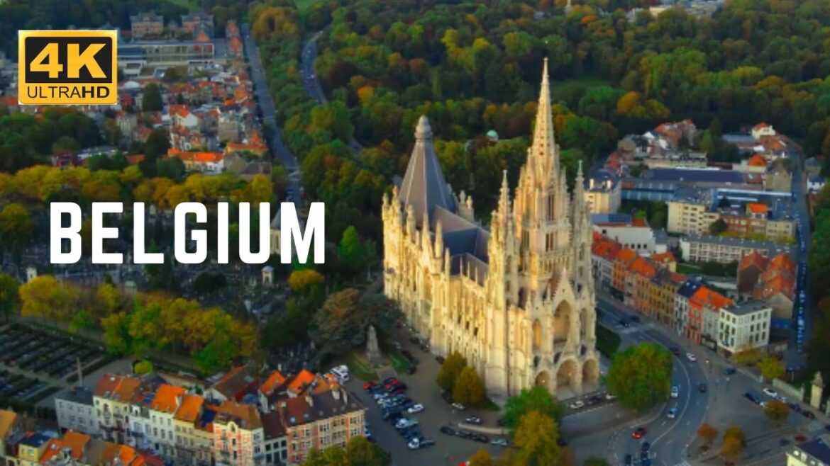 belgium 4k drone [Brussels City] 60fps HDR (ULTRA HD)
