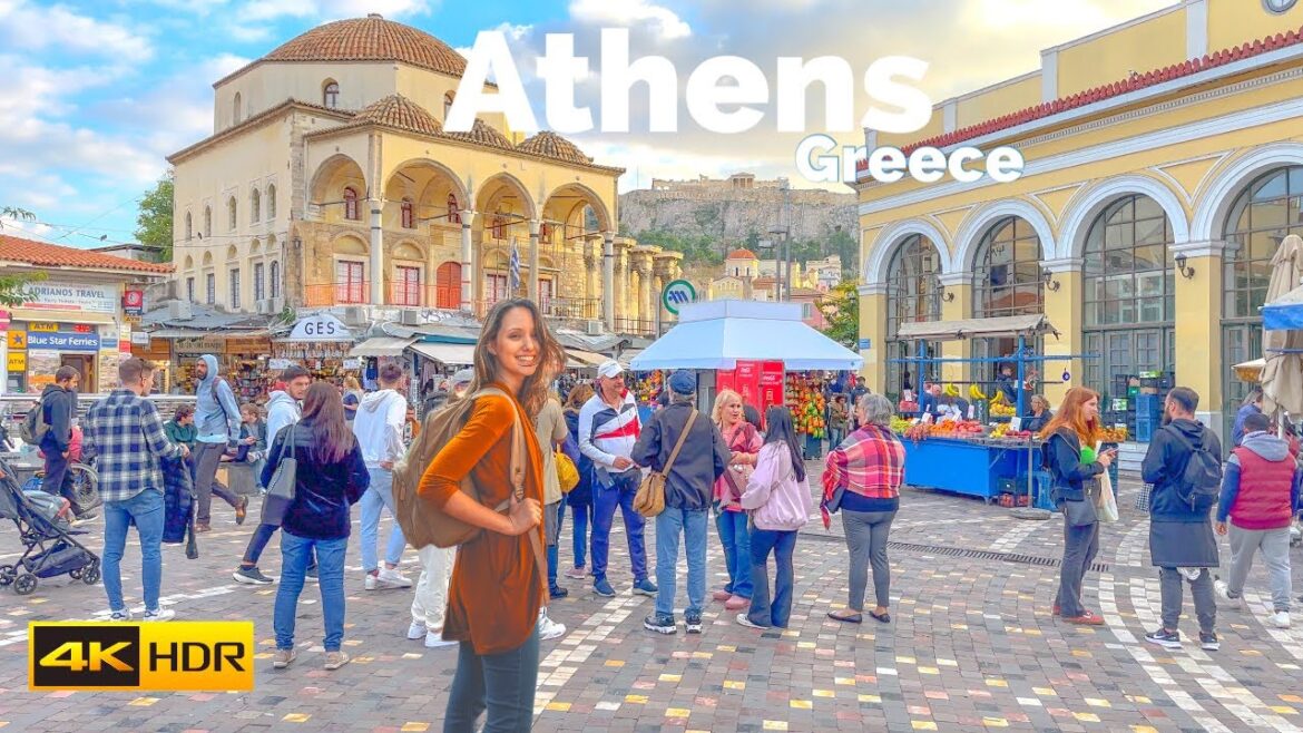 Athens, Greece 🇬🇷 – November 2022 – 4K HDR Walking Tour Athens, Greece 🇬🇷 - November 2022 - 4K HDR Walking Tour