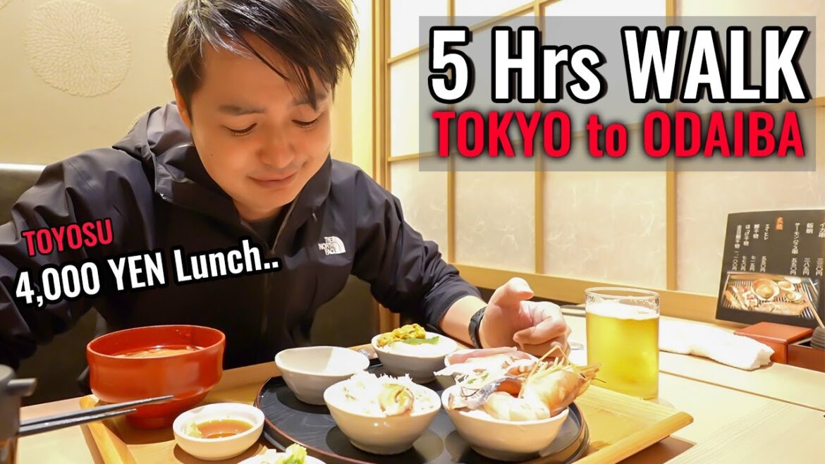 Worth It? Toyosu Fancy Lunch, 10km Walk from Tokyo Station to Odaiba Gundam Ep. 373 Worth It? Toyosu Fancy Lunch, 10km Walk from Tokyo Station to Odaiba Gundam Ep. 373