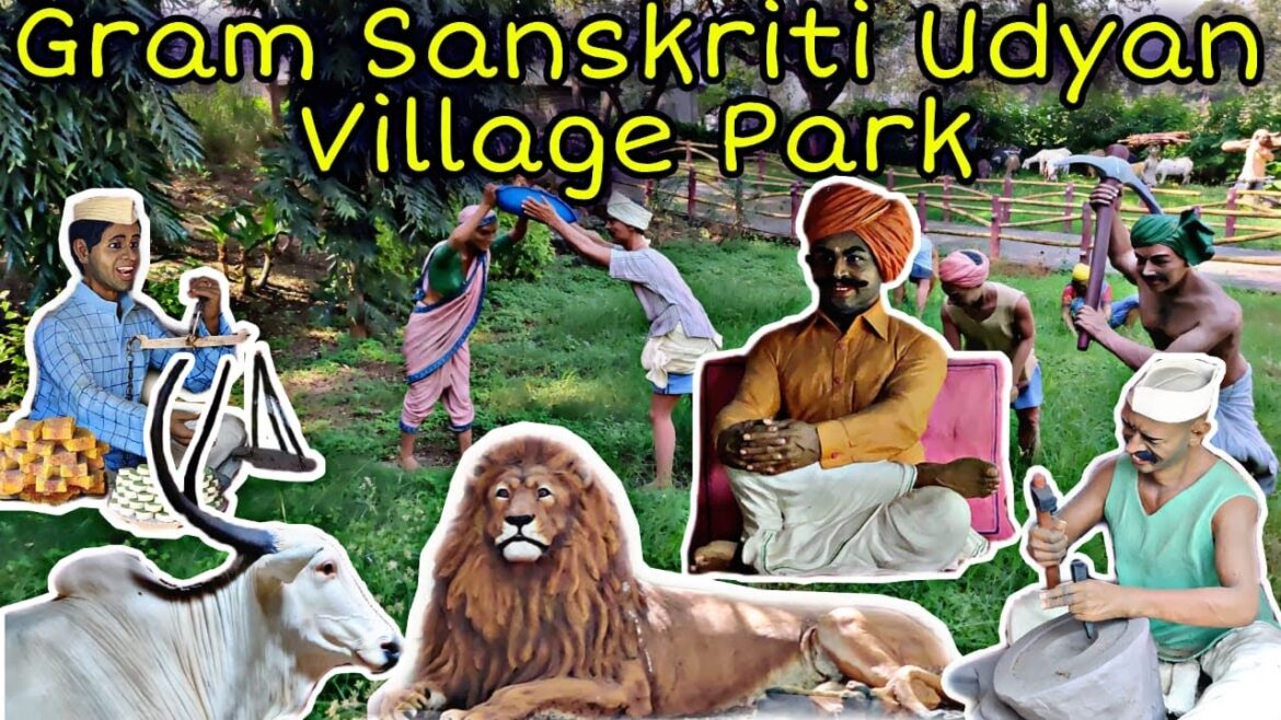 Gram Sanskruti Udyan Pashan | Village Park | Sculpture Park | One day trip | Rural Village Life
