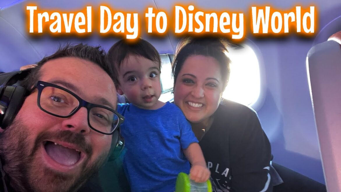 Travel Day: Flying With a Toddler To Disney World | Newark, NJ to Orlando | September 2022