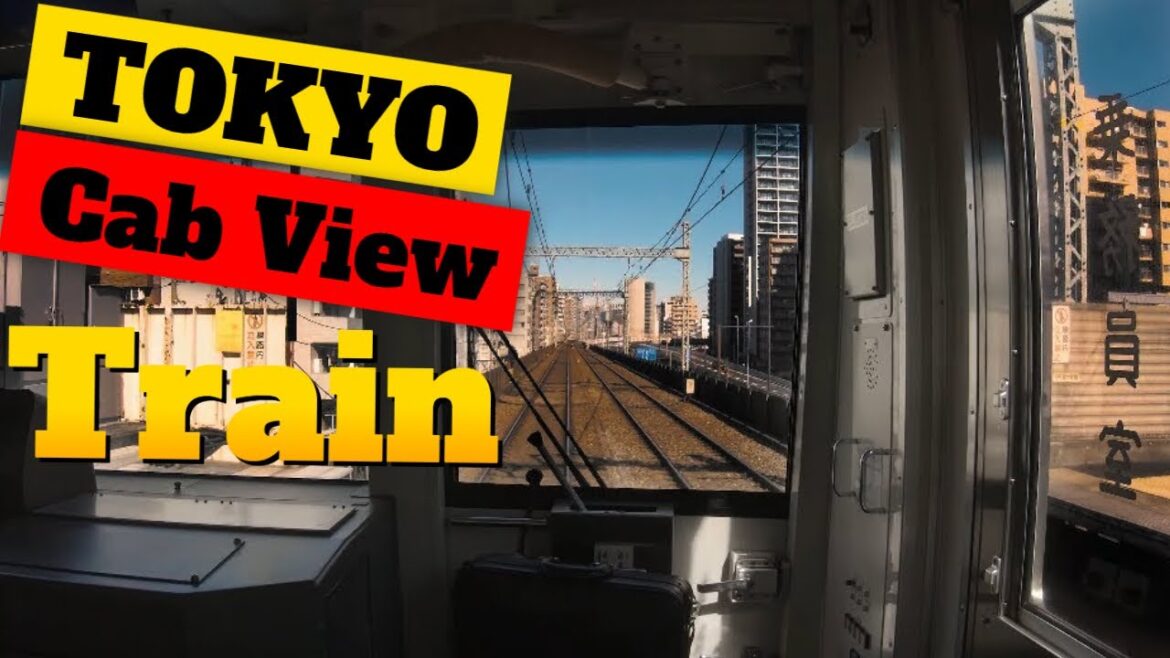 Japan Train Cab View 🚆 | Tokyo【2020】 👈