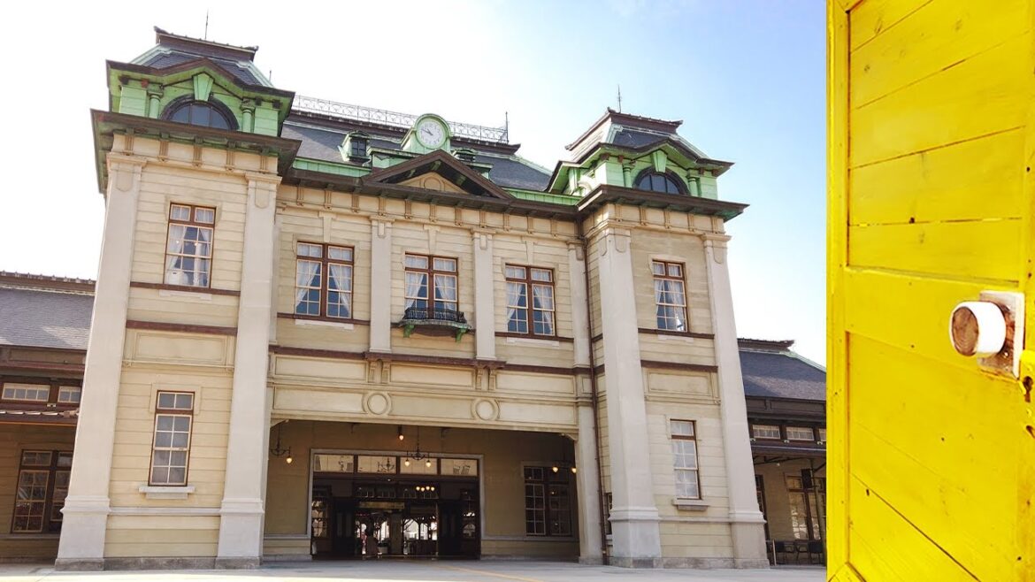 【4K WALK】In the Vintage (1914) Train Station of a Retro Port Town 【4K WALK】In the Vintage (1914) Train Station of a Retro Port Town
