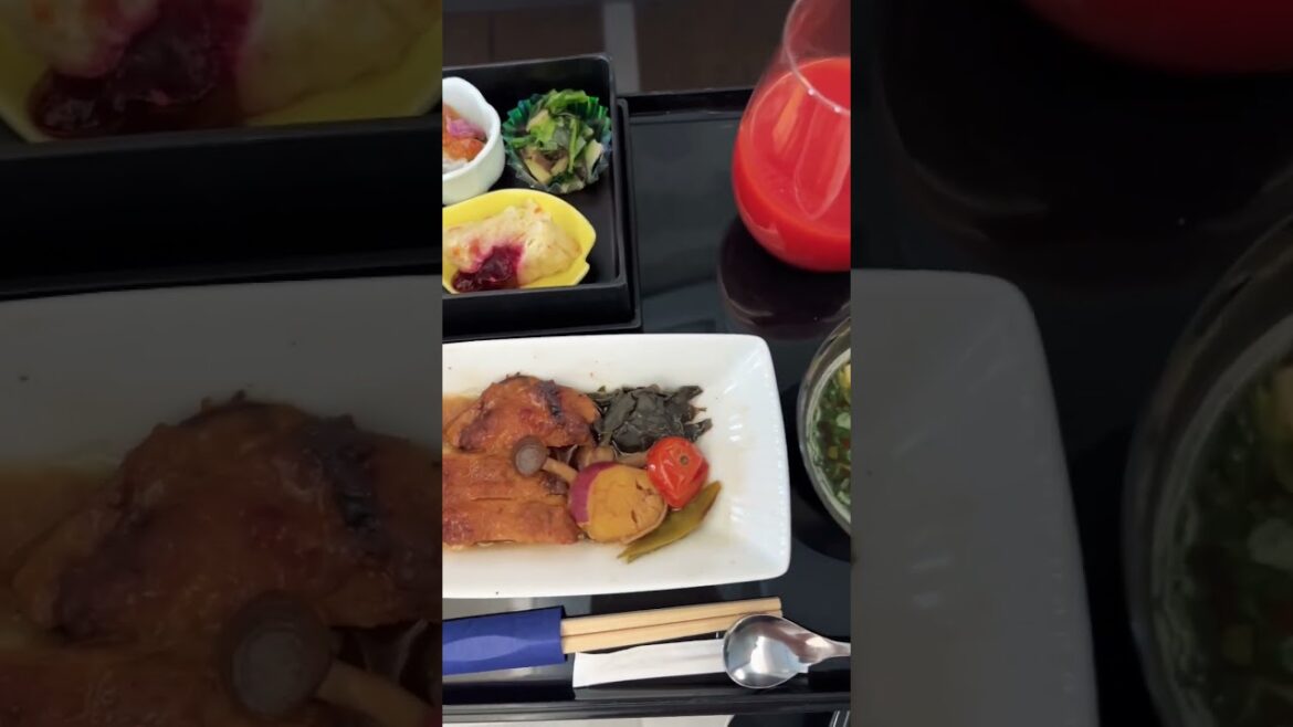 ANA 462 Okinawa → Tokyo プレミアムクラス　機内食　Sep,2022