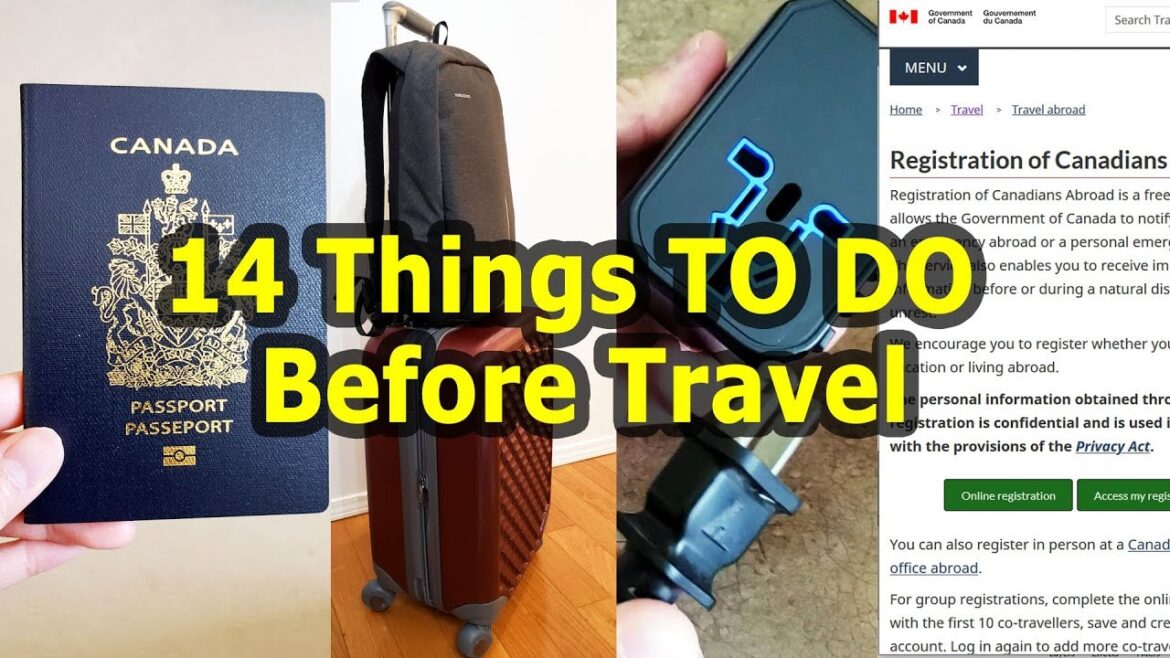14 things to do before travelling abroad