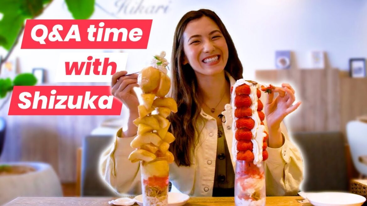 MASSIVE Strawberry and Peach Parfait Towers + Q&A with Shizuka MASSIVE Strawberry and Peach Parfait Towers + Q&A with Shizuka