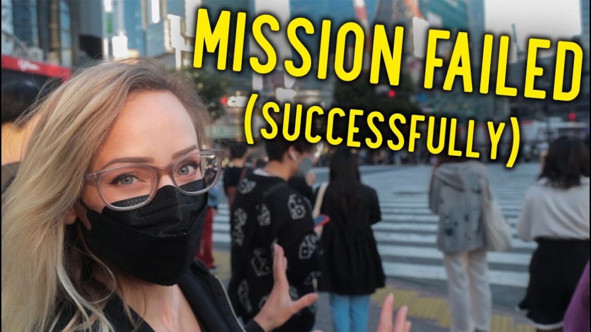 Shibuya adventure ends in police bust! 😩