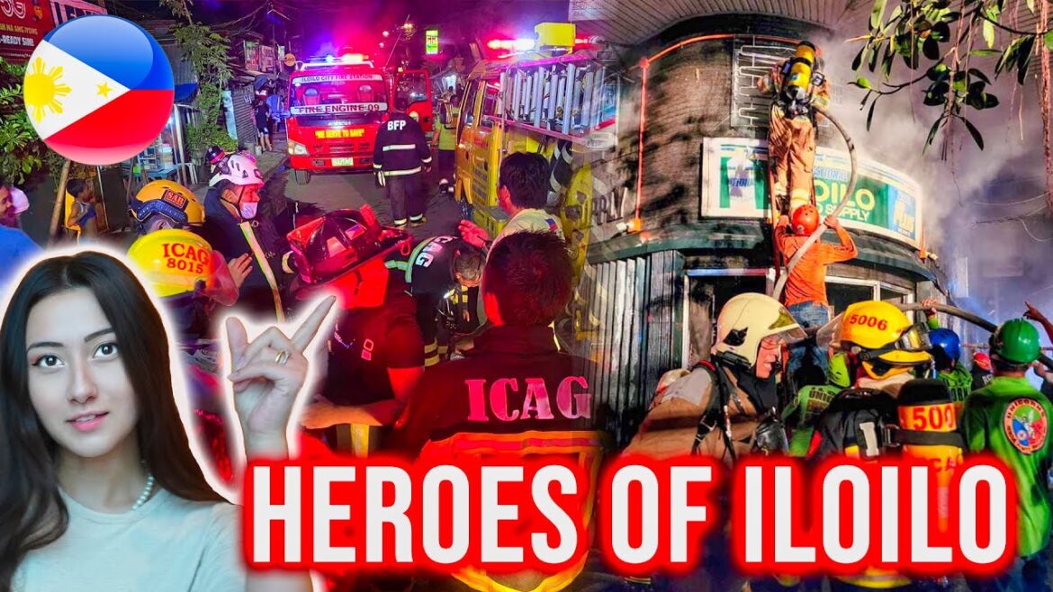 Heroes Of Iloilo City Philippines, Fires Here Are Intense!