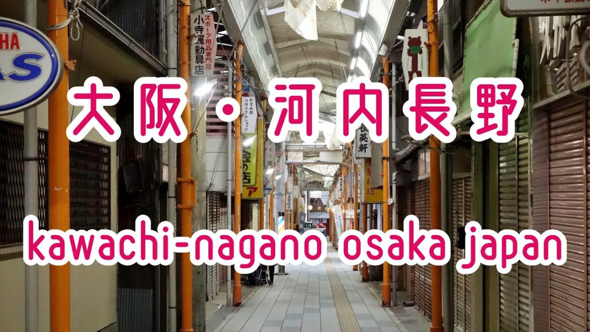 OSAKA WALK 大阪・河内長野・長野商店街 kawachi-nagano osaka japan 2019.04