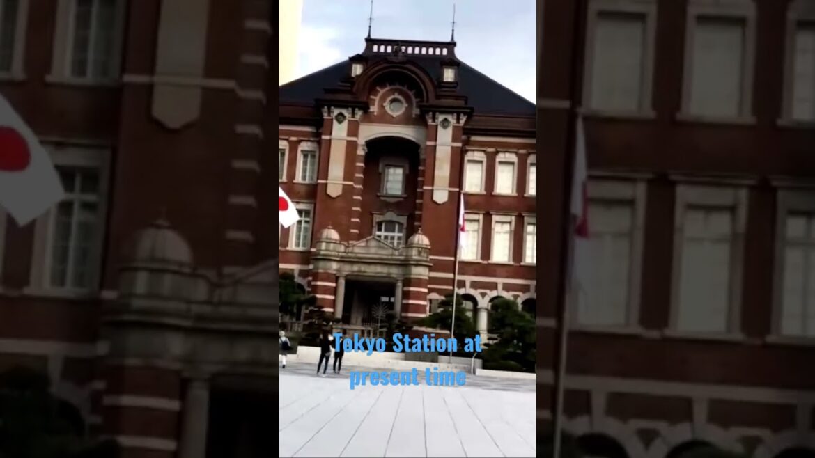 1910-1940 Replica of Tokyo Station #shorts #tokyo #travel #japan