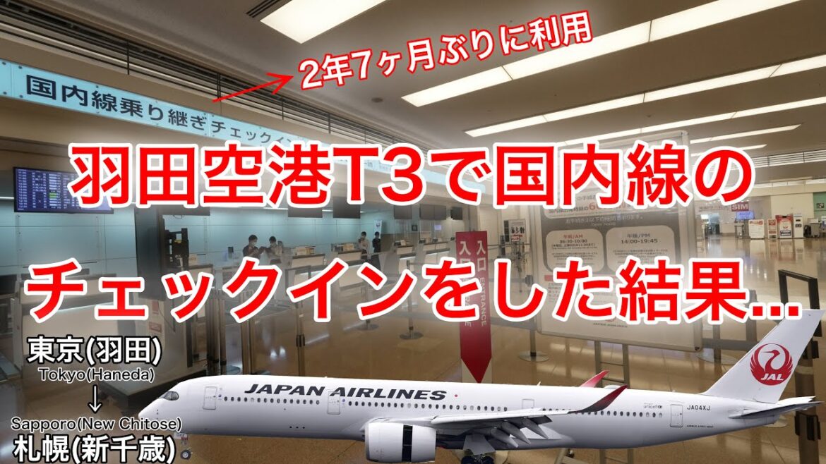 全国旅行支援で修行!久しぶりに国内線乗り継ぎカウンターを利用しようと思ったのですが… 日本航空 東京(羽田)→札幌(新千歳) 全国旅行支援で修行!久しぶりに国内線乗り継ぎカウンターを利用しようと思ったのですが... 日本航空 東京(羽田)→札幌(新千歳)