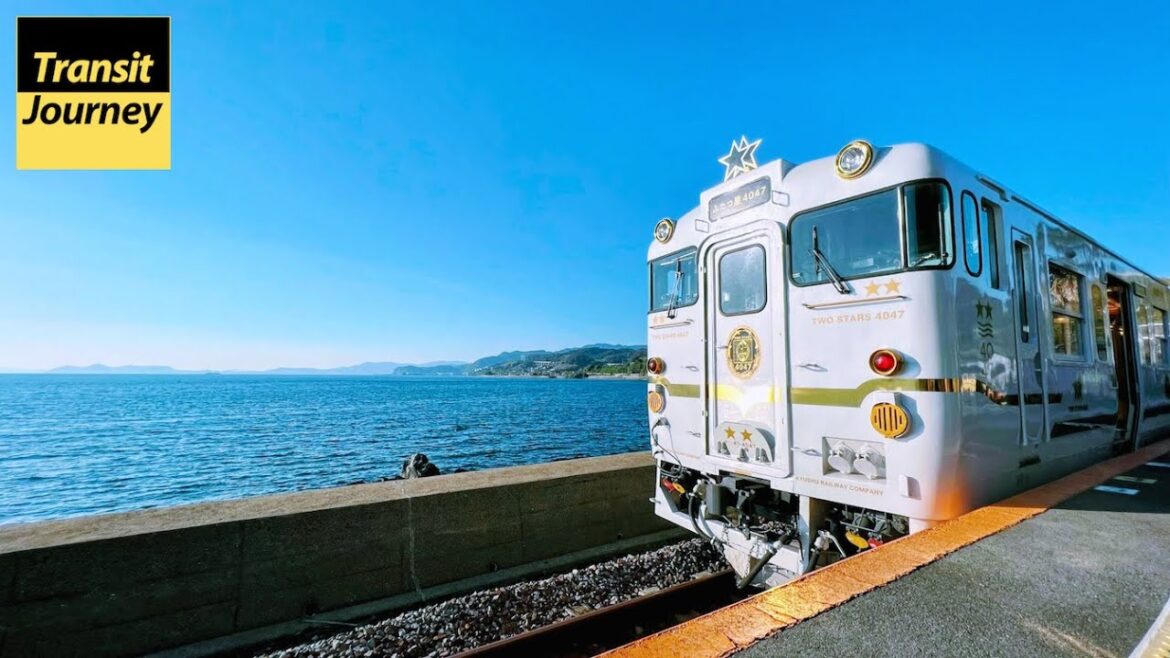Japan's Luxurious Sightseeing Train on Beautiful Seaside: Two Stars 4047, Nagasaki to Chiwata