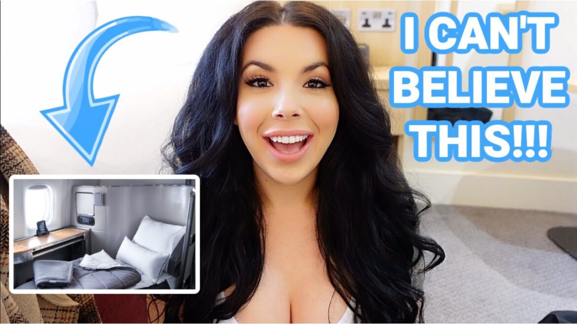 I GOT PAID TO FLY FIRST CLASS ON THE BOEING 777 FROM LONDON TO DALLAS!! 🤯✈️ - Flight Attendant Life