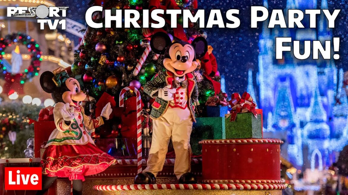 🔴Live: Mickey's Very Merry Christmas Party Friday Fun – Walt Disney World Live Stream 🔴Live: Mickey's Very Merry Christmas Party Friday Fun - Walt Disney World Live Stream