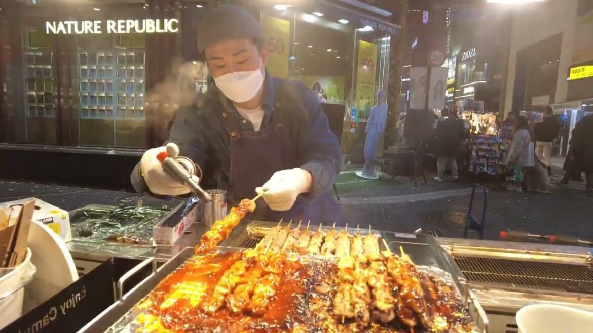 Myeongdong Night Market Walking Tour