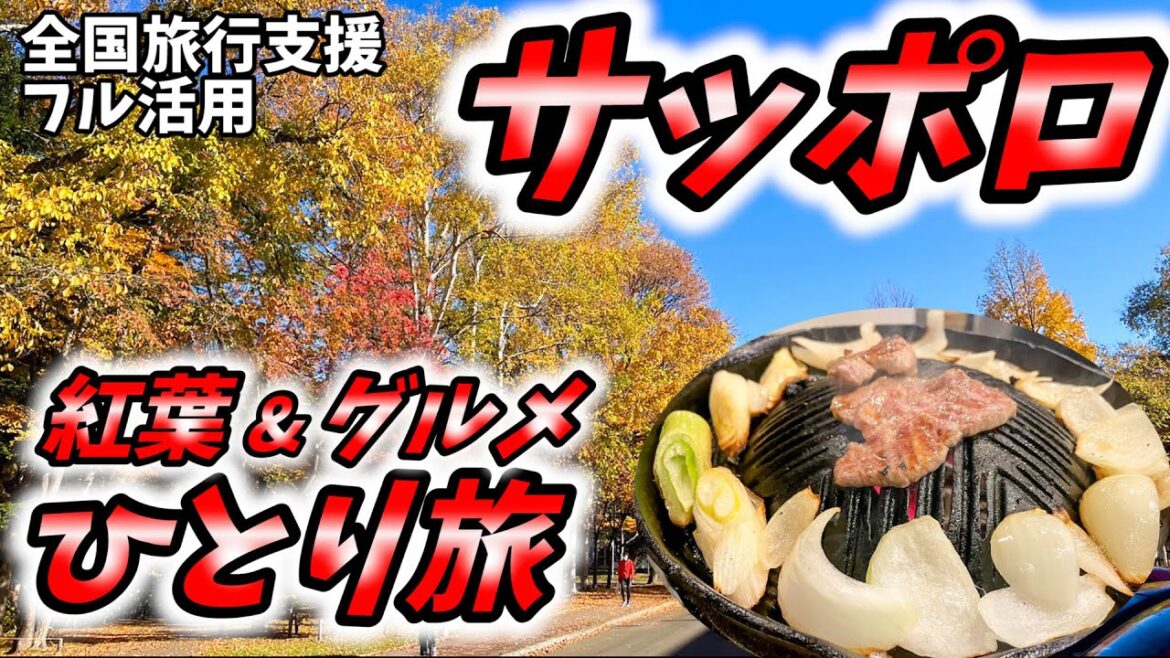 【紅葉の北海道】札幌ひとり旅1泊2日でジンギスカン、スープカレーを満喫しました。【全国旅行支援2022年】 【紅葉の北海道】札幌ひとり旅1泊2日でジンギスカン、スープカレーを満喫しました。【全国旅行支援2022年】