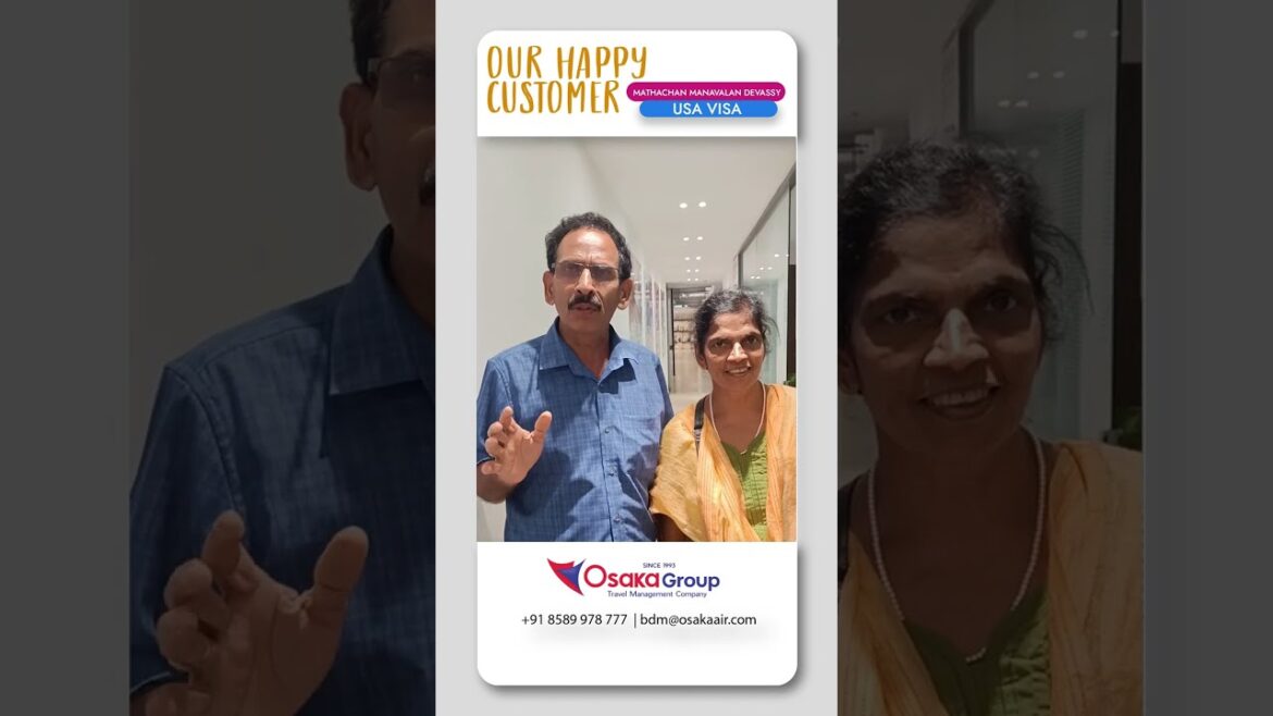 Our Happy Customer Review | USA Visa | Osaka Group | #customerreview #happycustomer Our Happy Customer Review | USA Visa | Osaka Group | #customerreview #happycustomer