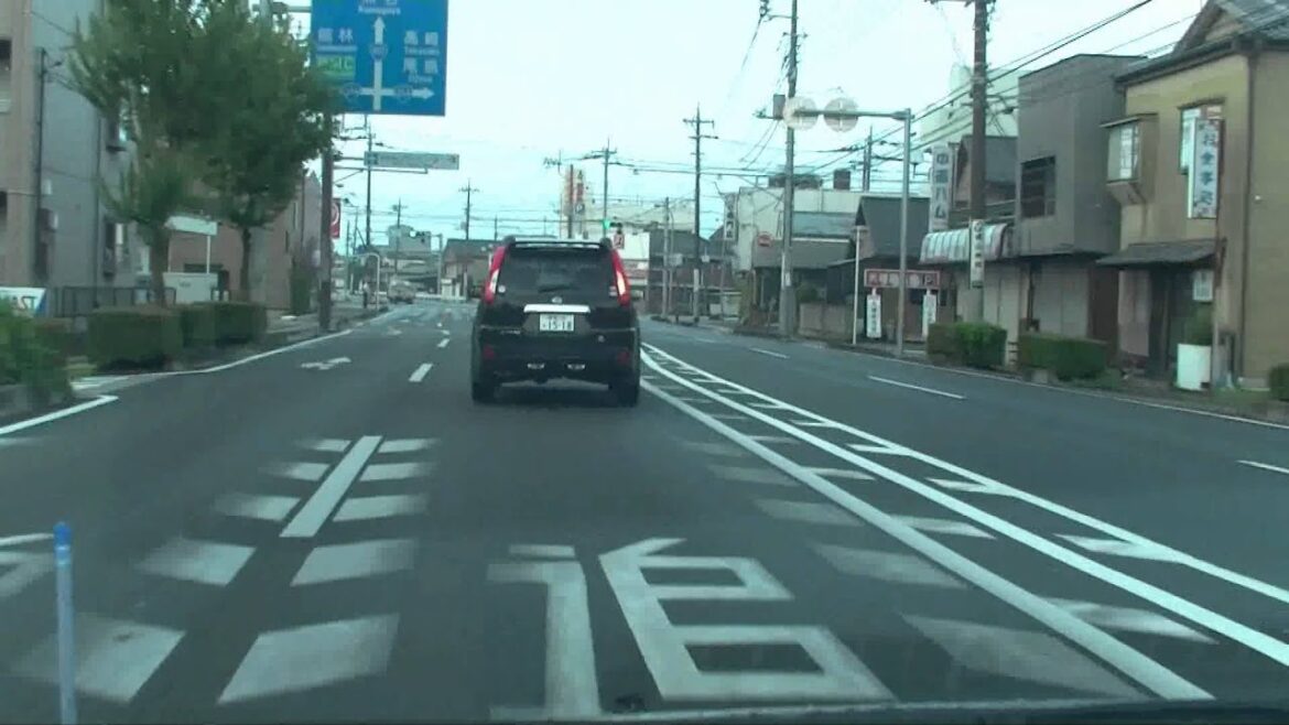 Gunma to Saitama driving in Japan pt1 Gunma to Saitama driving in Japan pt1