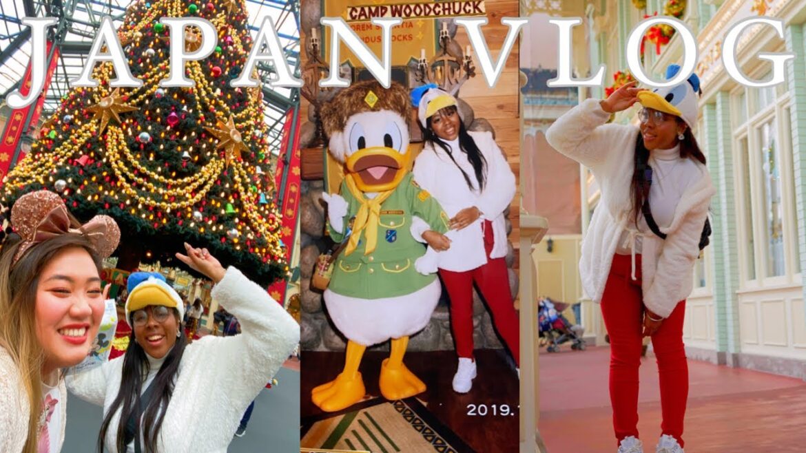 JAPAN TRAVEL VLOG 🇯🇵 | Christmas At Tokyo Disneyland