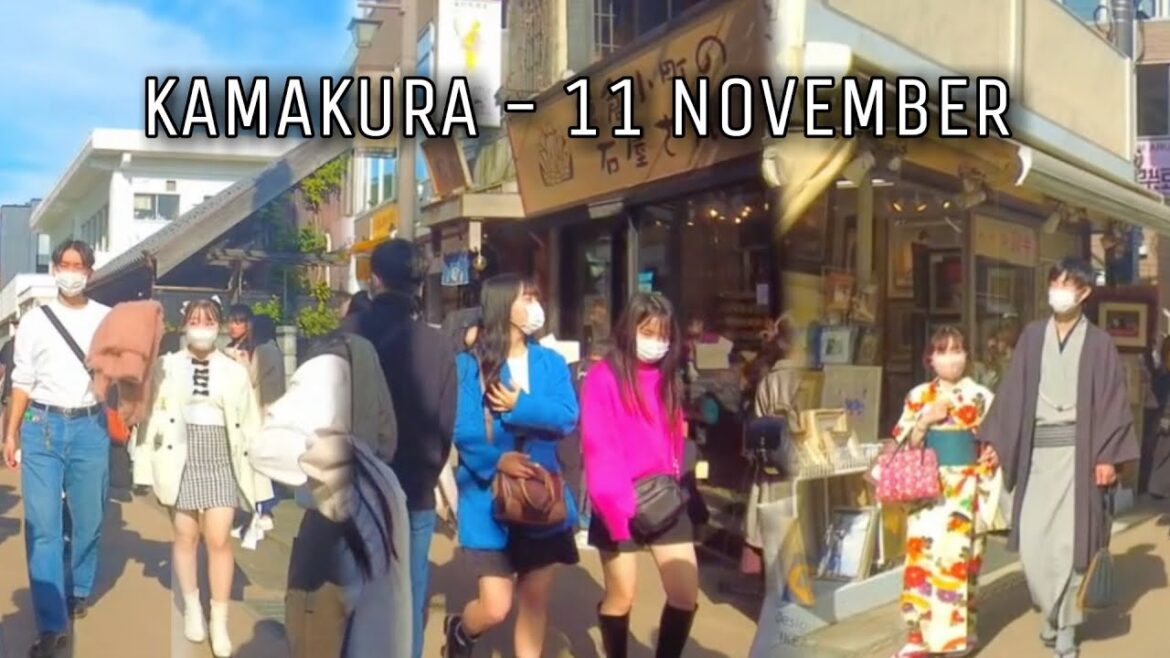 Kamakura Walking Tour Japan 2022- 鎌倉 – From Station to the town Kamakura Walking Tour Japan 2022- 鎌倉 - From Station to the town