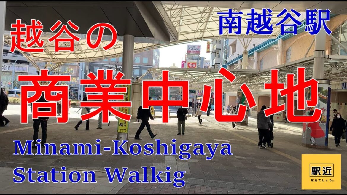 【南越谷駅】周辺を散策!埼玉県越谷市南越谷【MinamiKoshigayaStation Walking in Saitama】2022/2 【南越谷駅】周辺を散策!埼玉県越谷市南越谷【MinamiKoshigayaStation Walking in Saitama】2022/2