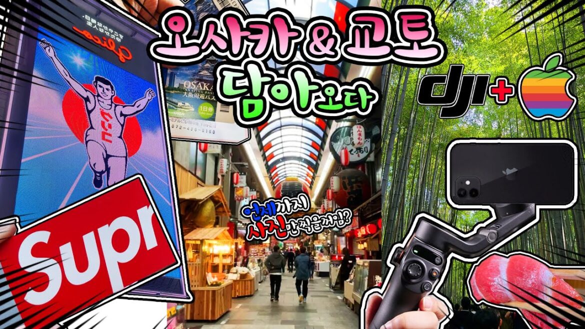 오사카 교토 여행!! 스마트폰과 DJI 오즈모 짐벌로 담아왔다!! / 먹방 / 쇼핑 / 청수사 / 대나무숲 / 오렌지스트릿 / japan osaka kyoto travel vlog 오사카 교토 여행!! 스마트폰과 DJI 오즈모 짐벌로 담아왔다!! / 먹방 / 쇼핑 / 청수사 / 대나무숲 / 오렌지스트릿 / japan osaka kyoto travel vlog