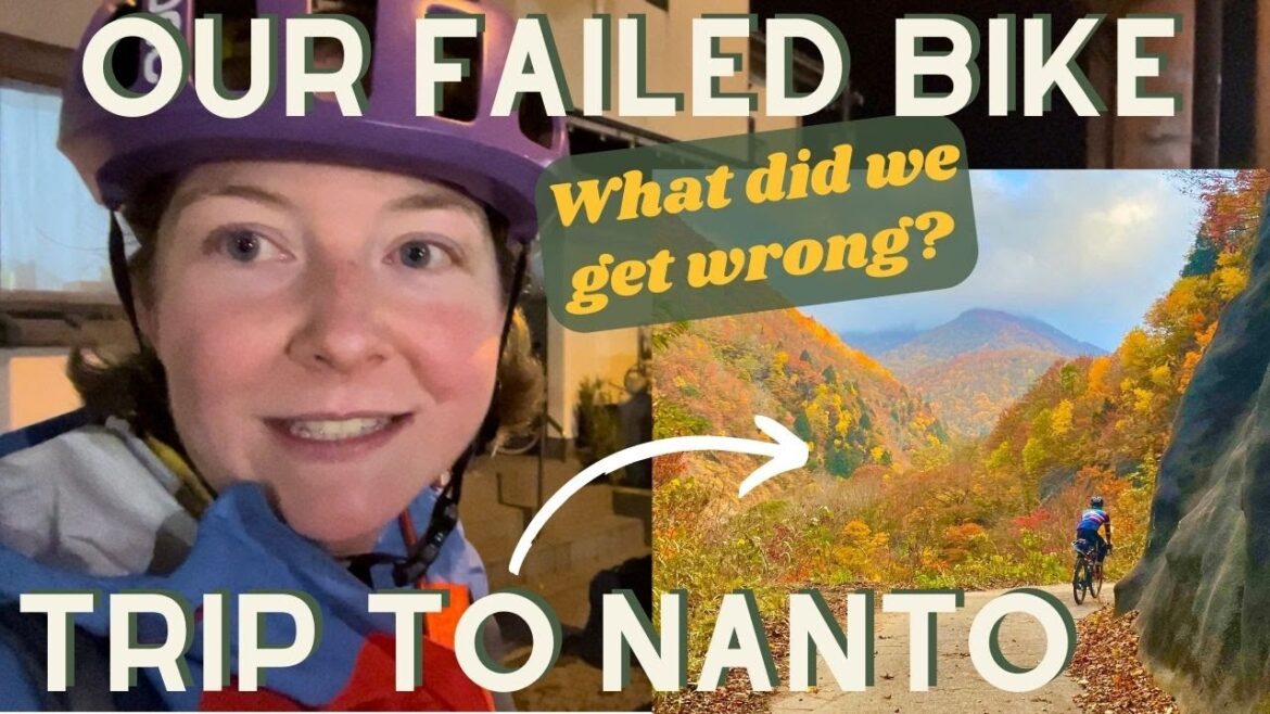 Our Most Adventurous Bike Trip in Japan Yet – Why We Didn't Make It To This Nanto Guesthouse… Our Most Adventurous Bike Trip in Japan Yet - Why We Didn't Make It To This Nanto Guesthouse...