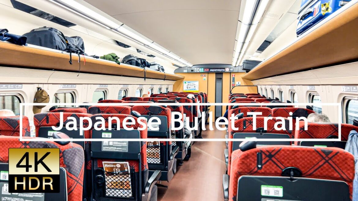 Riding the Fastest Bullet Train Shinkansen in Japan from Tokyo to Niigata Riding the Fastest Bullet Train Shinkansen in Japan from Tokyo to Niigata