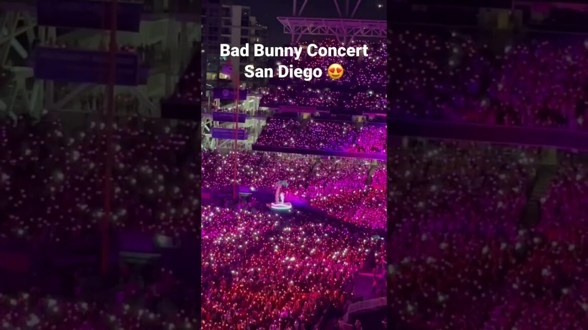 Bad Bunny Concert San Diego 2022! Best Concert Ever!!!🔥
