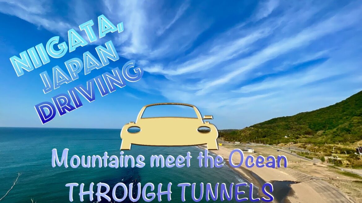 Driving through the Tunnels in Niigata, Japan: Mountains meet the Ocean