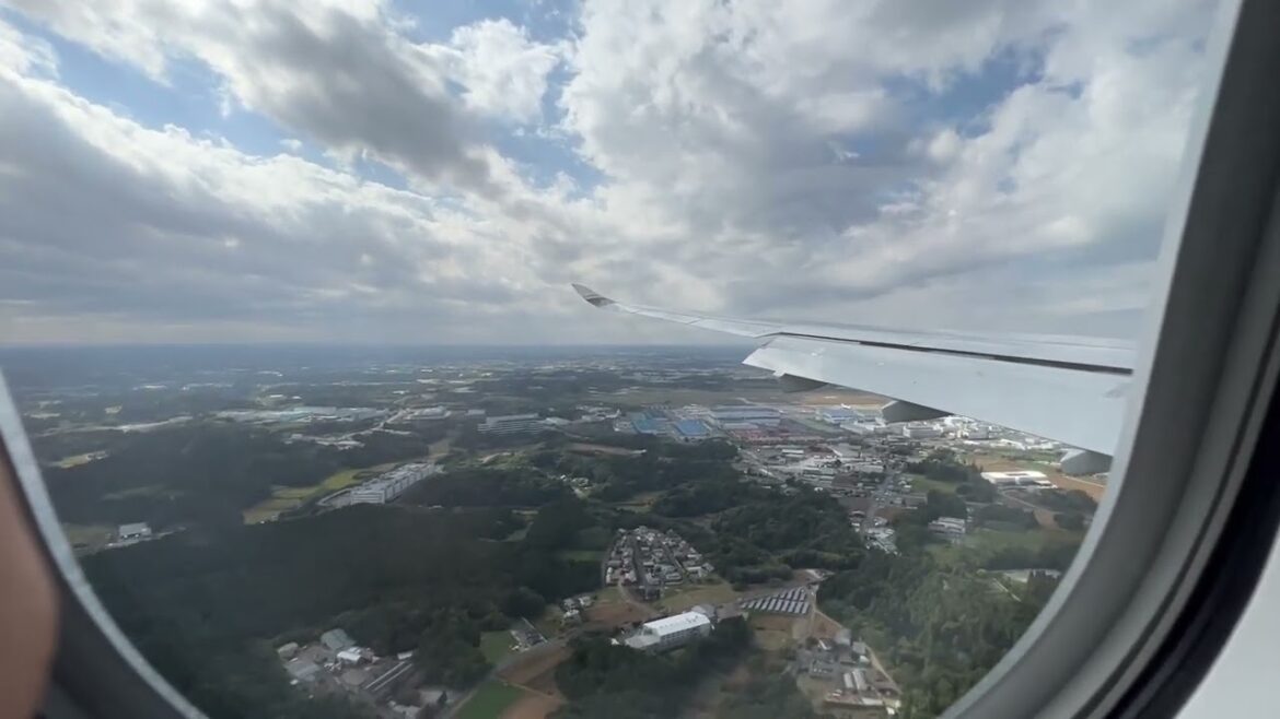 2022.11.05 星宇航空 Starlux Airlines JX800 東京成田機場降落 Landing at NRT/Tokyo Narita Int'l Airport
