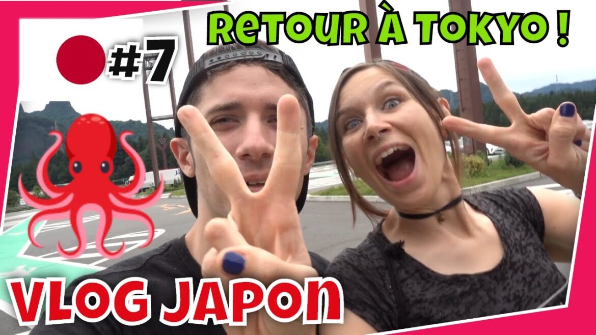 Retour à Tokyo - Vlog Japon