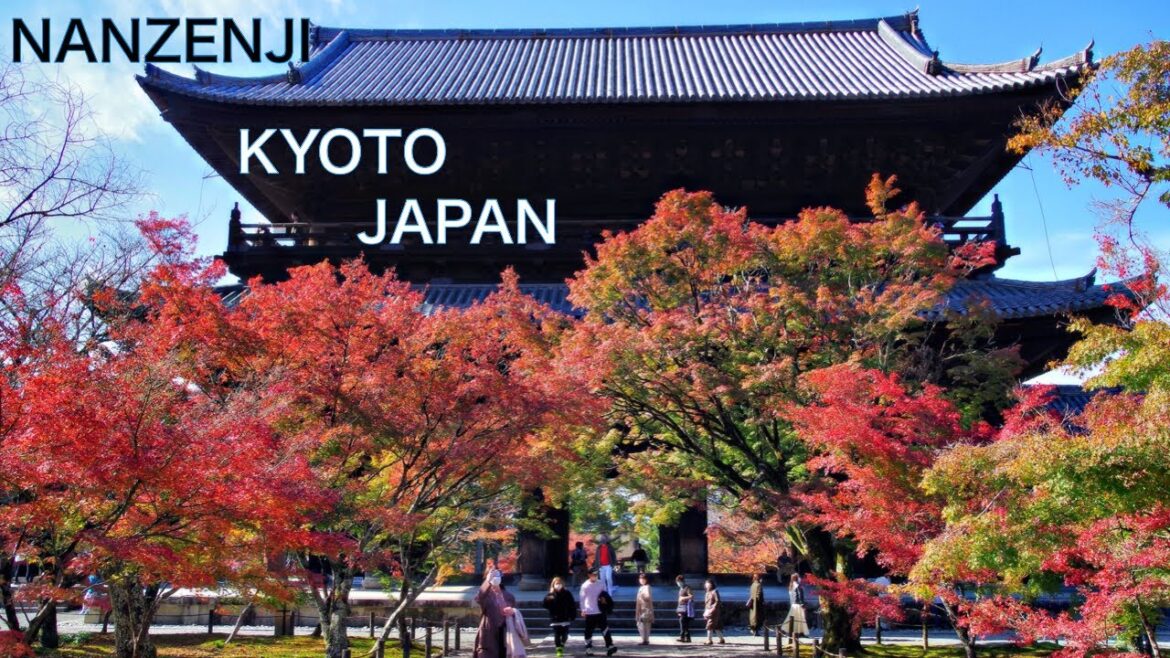 【JAPAN TRAVEL：KYOTO】Nanzenji Temple　　Walking around Nanzenji to see Autumn leaves
