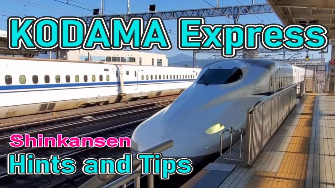 Shinkansen | KODAMA Super Express | Hints and Tips for your better travel Japan | Mt Fuji view