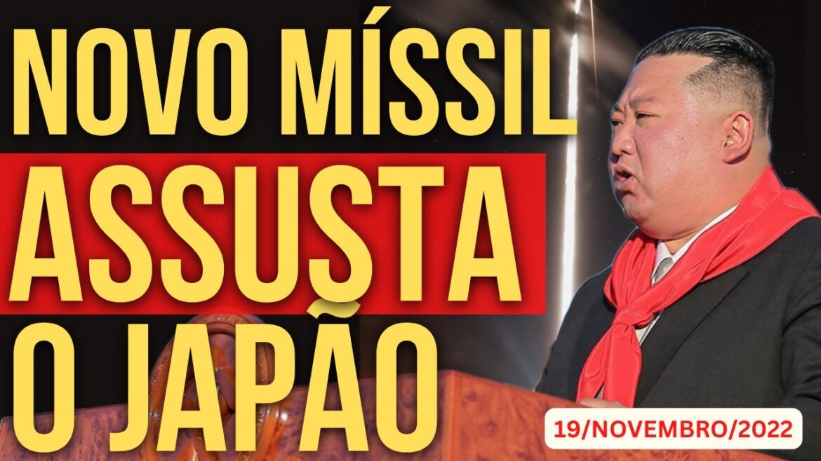 NOVO MÍSSIL ASSUSTA O JAPÃO E O MUNDO - NOTÍCIAS URGENTES DO JAPÃO - 18/NOVEMBRO/2022