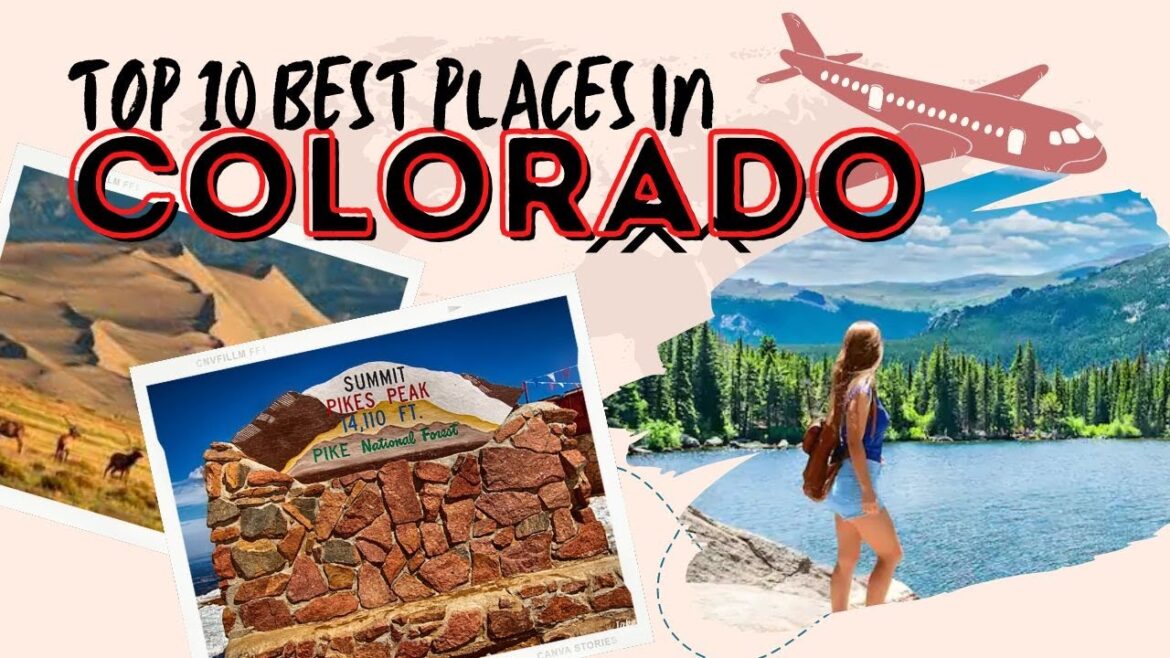 Top 10 Best Places to visit in Colorado #travel #colorado