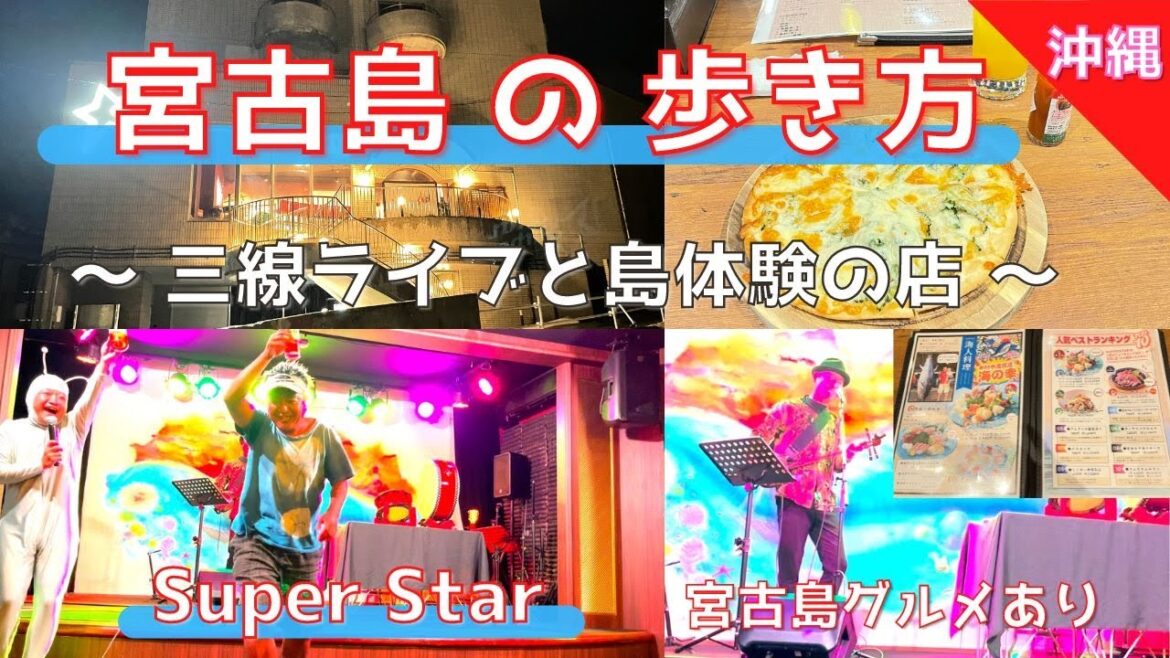 【 三線Liveと島体験の店 SuperStar (沖縄県 宮古島市平良) 】三線ライブ・ゲラゲラ星人(吉本興業お笑い芸人)ライブ有り 郷土料理メニュー豊富コスパ良く宮古島を体験できます🍻🤗 【 三線Liveと島体験の店 SuperStar (沖縄県 宮古島市平良) 】三線ライブ・ゲラゲラ星人(吉本興業お笑い芸人)ライブ有り 郷土料理メニュー豊富コスパ良く宮古島を体験できます🍻🤗