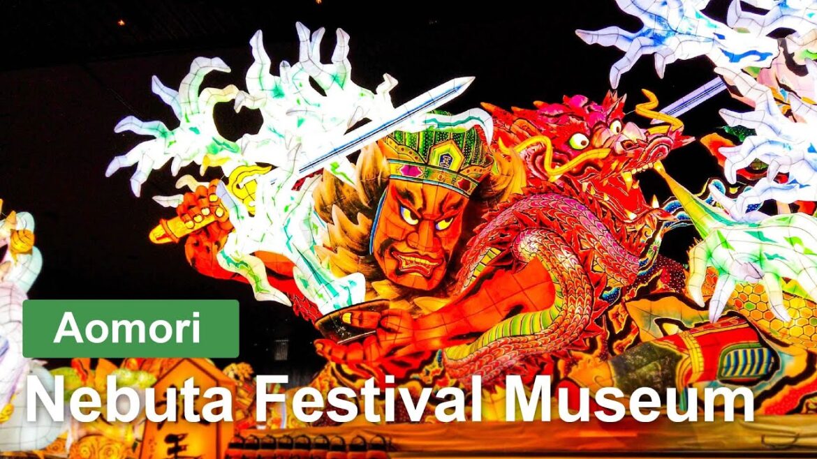 【Aomori 💖】Walk Japan - All Year Nebuta Festival Spot in Tohoku Aomori ASMR 네부타 เนบุตะ