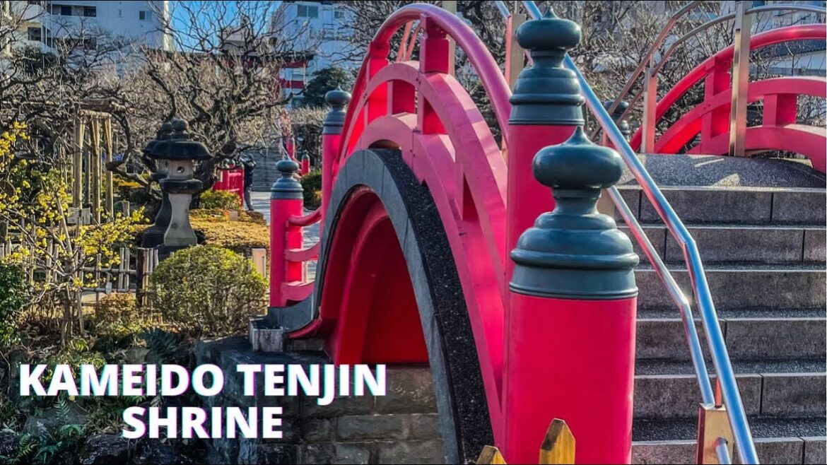 KAMEIDO TENJIN SHRINE - Templo próximo à Tokyo SkyTree
