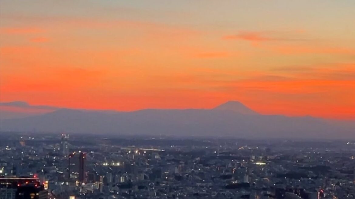 Sunset Time on Shibuya Sky