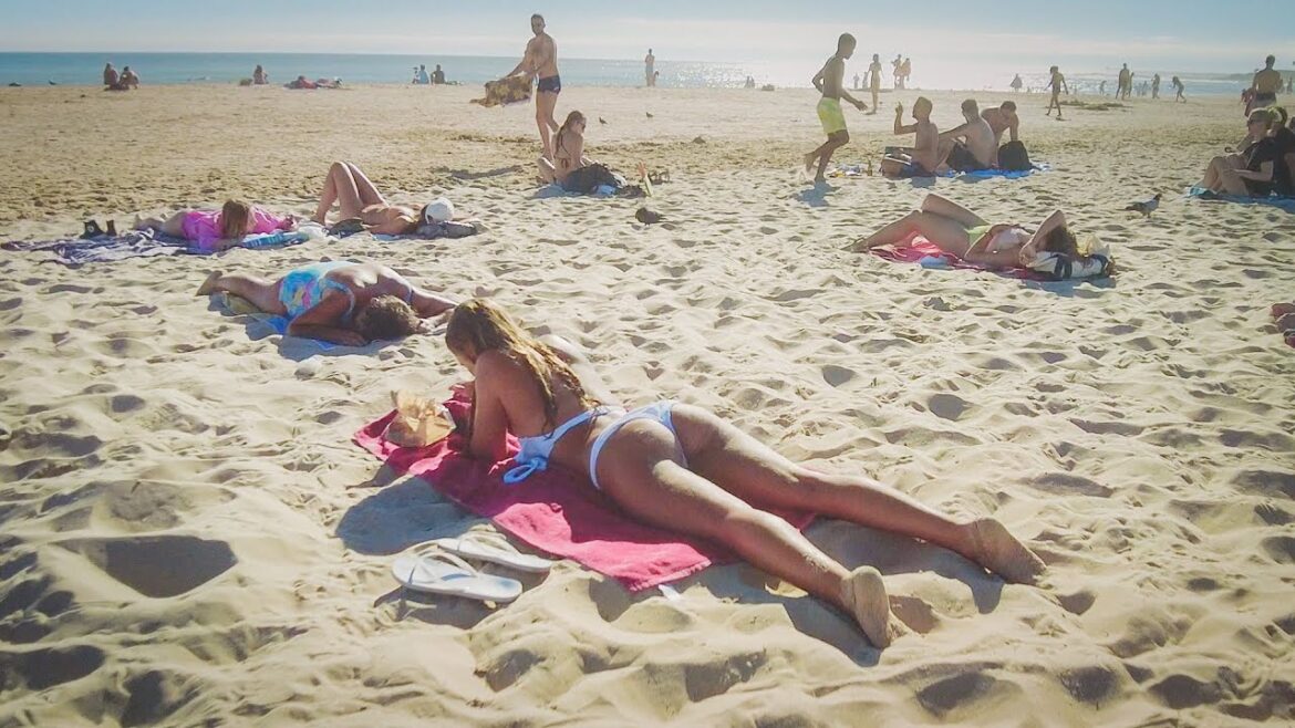 Carcavelos beach walk2 - 09.09.2022  [Portugal] 4K60p