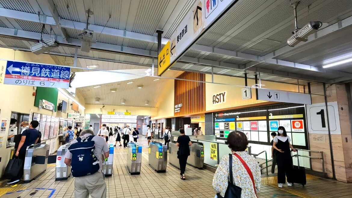 JR東海道本線、大垣駅構内を散策!岐阜県大垣市(Japan Walking around Ōgaki Station) JR東海道本線、大垣駅構内を散策!岐阜県大垣市(Japan Walking around Ōgaki Station)