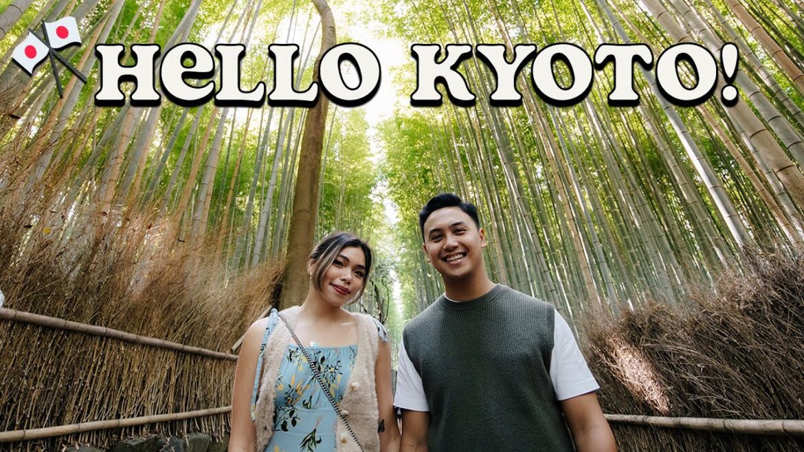 Filipino Couple explores KYOTO for the first time! First Impressions of Arashiyama Bamboo Forrest Filipino Couple explores KYOTO for the first time! First Impressions of Arashiyama Bamboo Forrest
