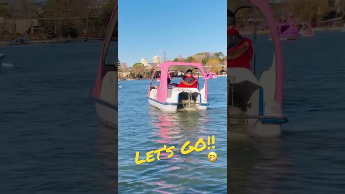 Boat Dock, Ueno Park #shorts #japantravel  #tour  #boat  #trending #tokyo